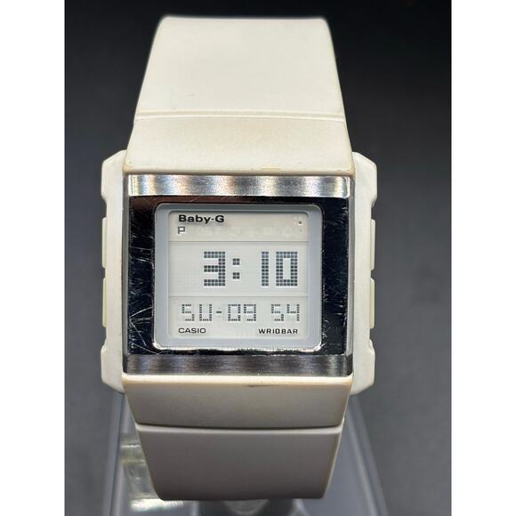 Casio Baby-G BG-2001 Vintage Y2K White Digital Watch 100M main image 7